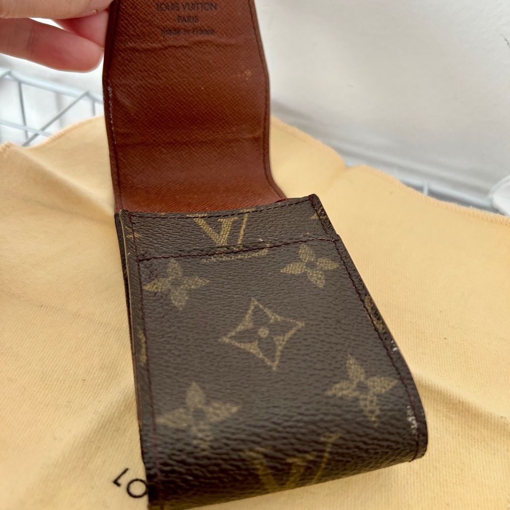 Louis Vuitton Monogram Brown cigarette case. - Picture 6 of 9